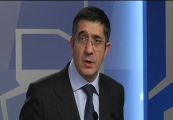 Patxi López urge a Rajoy a abordar la crisis sanitaria abierta por La Rioja