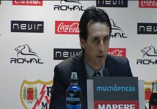 Emery: Sabíamos que íbamos a sufrir en Vallecas
