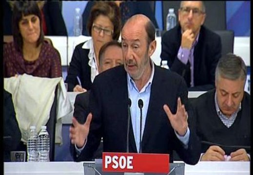 Rubalcaba ofrece su programa como guía para la tarea de oposición
