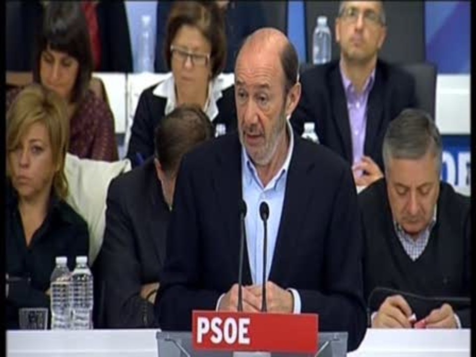 Rubalcaba: "Democracia, unidad e integración"