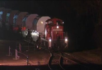 El 'tren nuclear' llega a su destino