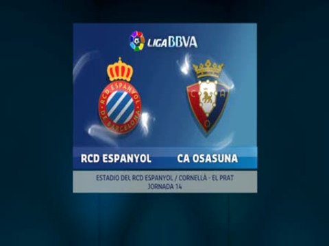 ESPANYOL 1 - OSASUNA 2