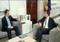 Rajoy y Zapatero se reúnen para analizar la grave situación económica de España