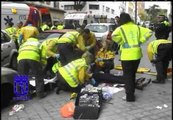 Heridos graves dos presuntos secuestradores en un tiroteo con la policía en Madrid