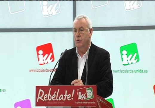 Cayo Lara: Sin este sistema injusto tendríamos 14 diputados más