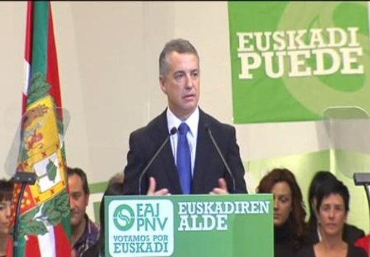 Urkullu insta a frenar el bipartidismo que quiere debilitar Euskadi