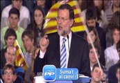 Rajoy afirma que España no soporta más la 