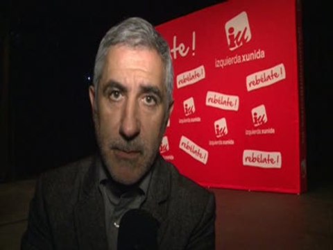 Llamazares: Las reformas laborales son armas de destrucción masiva de empleo