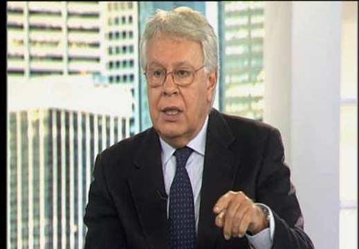 Felipe González: Rajoy no va a poder afrontar los problemas de España