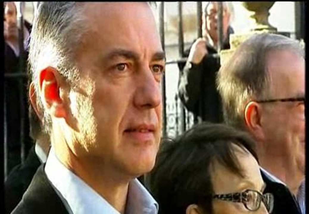 Zapatero recibe a Urkullu en Moncloa