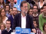 Rajoy asegura que el 20N será decisivo para España