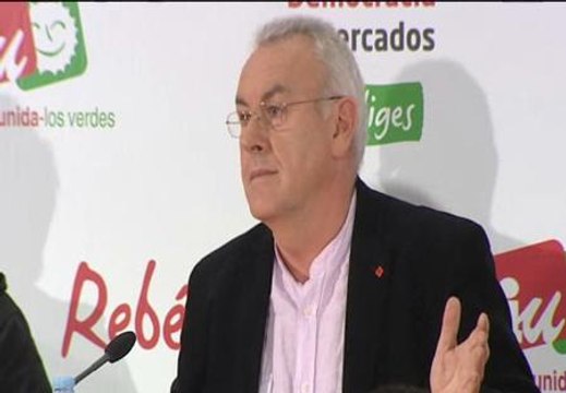 Cayo Lara: Se llame Urdangarín o se llame como se llame, si la ha hecho que la pague