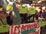 Continúan las protestas sanitarias en Cataluña