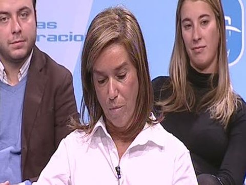 Mato: El PSOE ha escondido a Zapatero