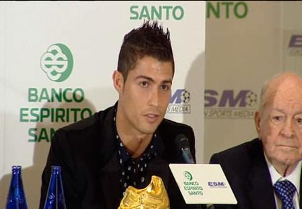 Ronaldo: "Cambiaría la Bota de Oro por la Champions o La Liga"