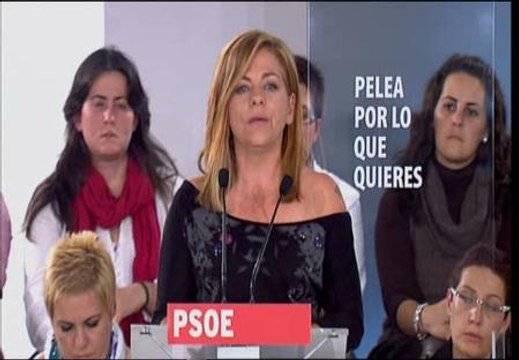 Elena Valenciano: Si fuera por Rajoy las mujeres estaríamos como hace 30 años