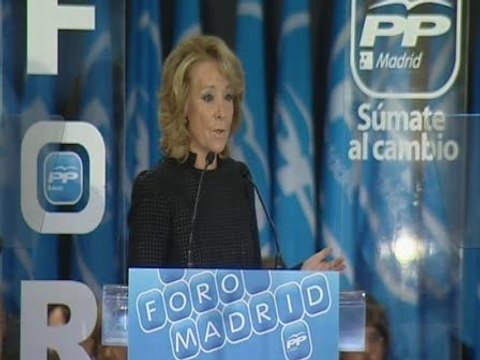 Aguirre a Zapatero: En política, sentimientos no interesan