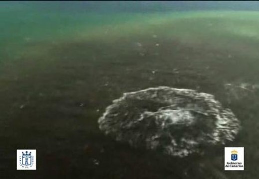 Primeras imágenes submarinas de La Restinga