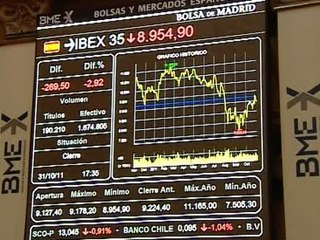 El Ibex 35 cae un 2,92% al cierre