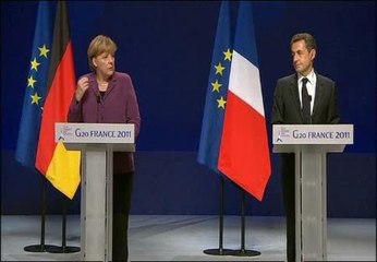 Sarkozy y Merkel ponen contra las cuerdas a Papandreu