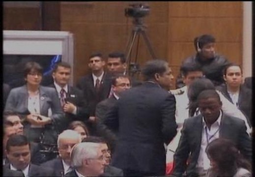 Correa abandona la Cumbre Iberoamericana durante la intervención del Banco Mundial
