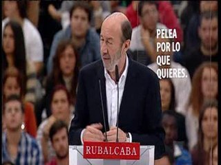 Rubalcaba asegura que "dando la cara" cambiarán las encuestas