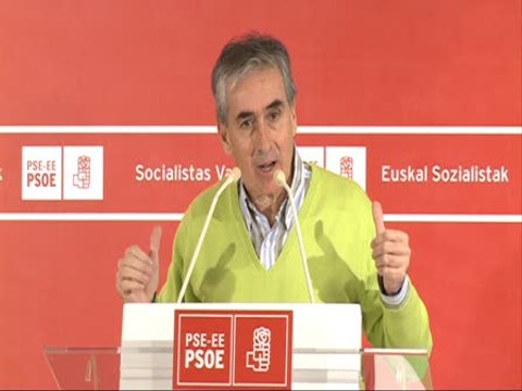Jáuregui critica la actitud del PP ante la crisis