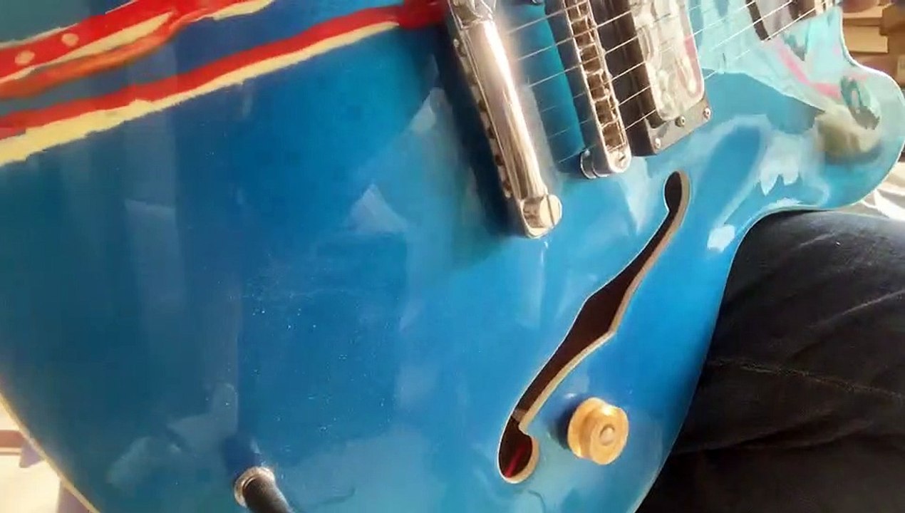 Custom Tom Delonge Riviera Guitar - Order #2804 Guitar Quality Checked