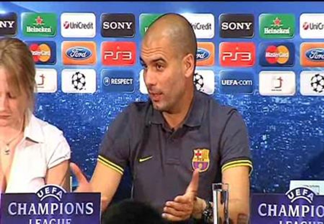 Guardiola: "Es un orgullo haber entrenado a todos estos jugadores"