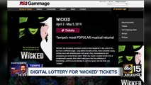 Digital lottery for Wicked tickets