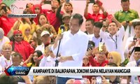 Kampanye di Balikpapan, Jokowi Sapa Nelayan Manggar
