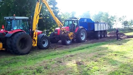 Mundo Asombroso Moderno Grano Tractor Cosechadora De La Tecnología De La Agricultura De Arado Cargador De Camión Mega Máquinas