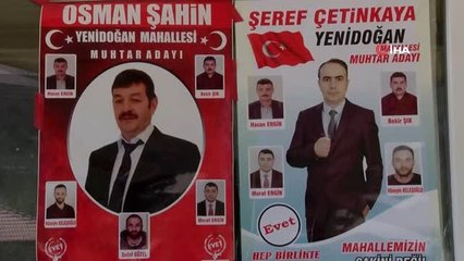 Muhtar Adayları Aynı Azaları Tercih Etti