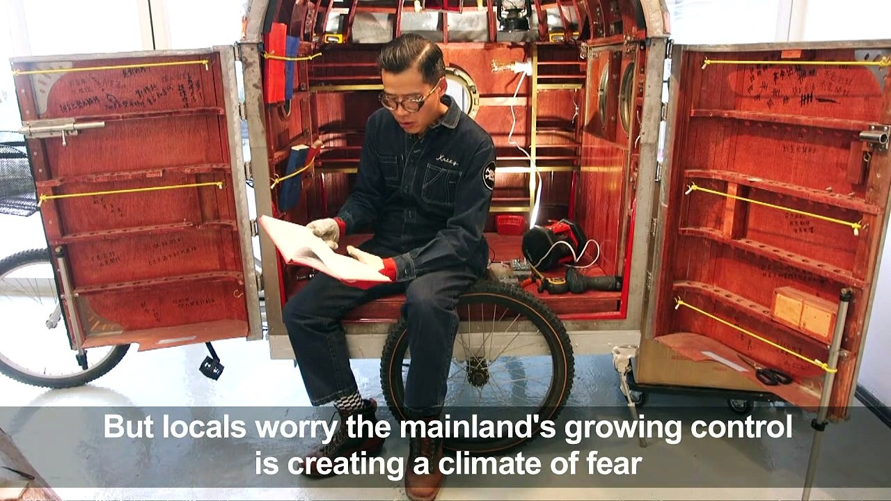 Hong Kong battles Beijing as dreams for culture...