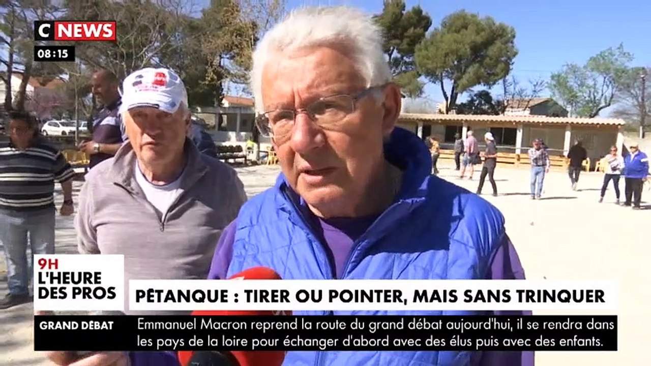 Pétanque : L'alcool interdit ? Regardez les réactions de joueurs après cette annonce