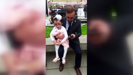 Cam kemik hastası Hira'nın Erdoğan sevgisi - DÜZCE