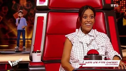 Les Enfoirés - Juste une petite chanson | Mathis | The Voice Kids France 2019