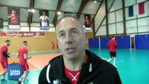 Christophe Charroux coach Martigues Volley avant St Nazaire - MVB