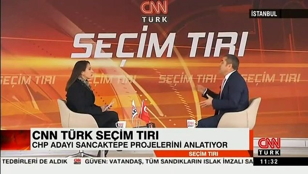 CNN Türk CHP'li adayın yayınını kesti
