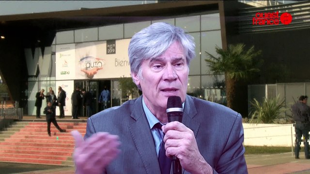 Assises de l'automobile 2019. Stéphane Le Foll, maire du Mans, président de Le Mans Métropole