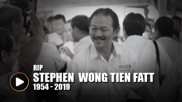 Politicians react to Stephen Wong's passing