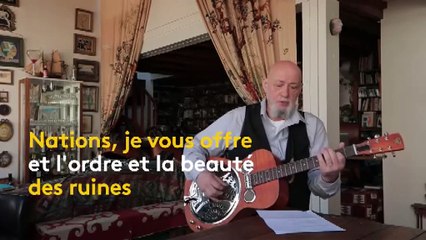 Le chanteur CharlElie Couture lit le poème "Europe" de Guillaume Apollinaire