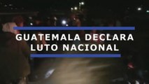 Guatemala declara tres días de 