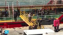 20190328- سفينة تركية تحلم مهاجرين ترسو في مالطا PKG