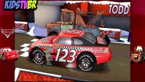 CARROS  RÁPIDOS COMO RELAMPAGO #3  TODD VS MATE  DISNEY CARS FAST AS LIGHTNING  KIDS TV BR