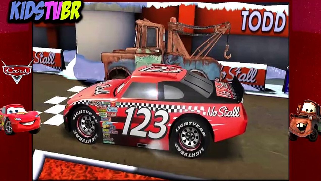 CARROS  RÁPIDOS COMO RELAMPAGO #3  TODD VS MATE  DISNEY CARS FAST AS LIGHTNING  KIDS TV BR