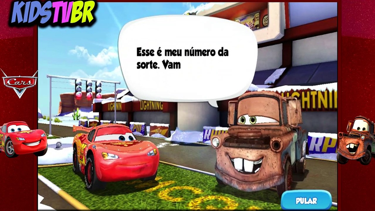 CARS 1 EM PORTUGUES VIDEO JOGO RELÂMPAGO MCQUEEN CONTRA CARROS TUNEADOS