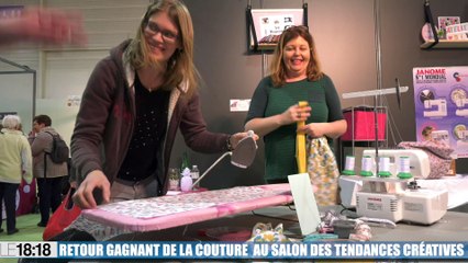 Retour gagnant de la couture au salon des tendances créatives