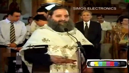 Priest reaches to his pocked to read a text message while speaking