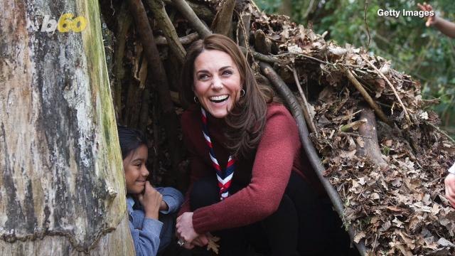 Kate Middleton Spends the Day with the Scouts
